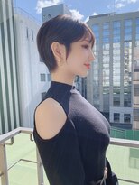 ロンド ストラーダ 心斎橋(Lond strada)&nbsp;ショート×ハイライト白髪ぼかし×シルキーベージュ[心斎橋]