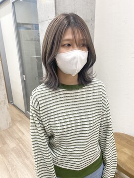 エフバイラブランシュ 大宮東口店(ef by La Blanche) 大宮/大宮美容室/韓国/サイドバング/顔まわりカット