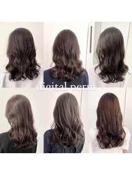 チョビー 銀座(chobii) コテ巻き風パーマ/デジパ/ゆるふわパーマ/tomoko