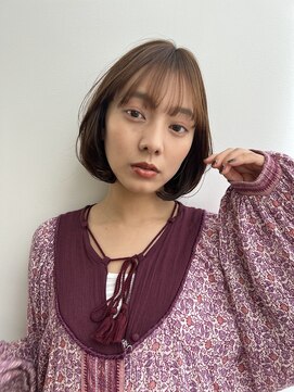 トレス(TRESS) 内巻きボブ　レイヤーボブ　切りっぱなしボブ