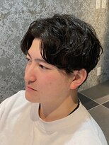 グランデ(grande)&nbsp;韓国風/カルマパーマ/センターパート/マッシュスタイル