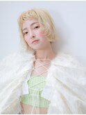 ブロンドショートボブ《LUXBE》
