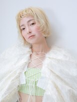 ラックスビー マハロ 江坂駅前店(LUXBE MAHALO)&nbsp;ブロンドショートボブ《LUXBE》