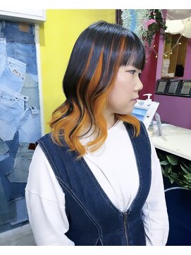 トーク 伊丹本店(TAL'KE) TAL'KE/インナーカラー×オレンジ_1122