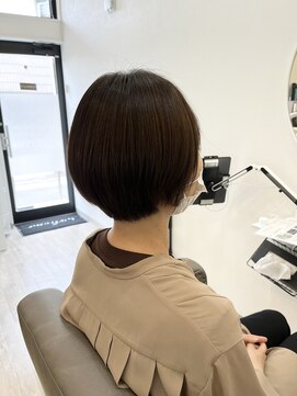 オアシス(oasis) ショート マッシュ ショートボブ 髪質改善 ストレート