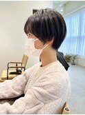 大人可愛いショートヘア