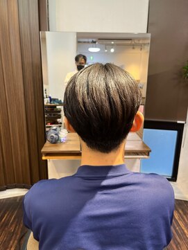 アトリエアルシュ(atelier ARCHE) メンズ矯正 ピンピンペタンコにならない自然な縮毛矯正