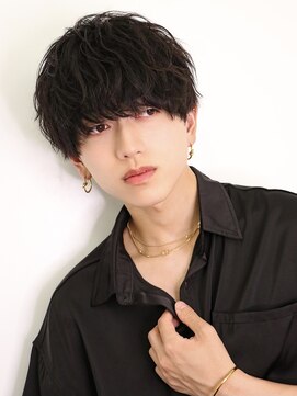 オーシャントーキョーウエスト 心斎橋 (OCEAN TOKYO WEST) 波巻きパーマメンズツイストスパイラルパーマツーブロック