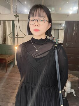 メーヴェ(Mowen) [ 黒髪ボブ ]