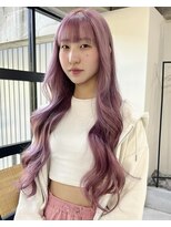 ラキングキョウト(LA KING KYOTO)&nbsp;10代20代30代韓国風ピンクラベンダーハイトーン