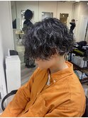 《tomi》メンズライク×波巻きパーマ