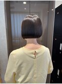 コンパクトボブ/ボブ/大人ボブ/ダークアッシュ/ショートボブ