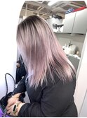 ピンクバレイヤージュ