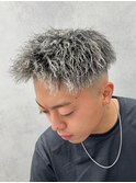 パイルツイスト×ホワイトハイライト