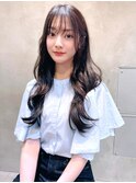 mowen レイヤーカット×ラベンダーアッシュ