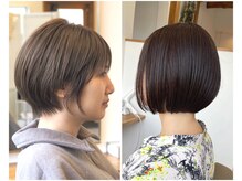 得意技術【ショート&ボブ】お客様の服装や骨格に合うように