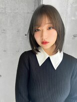 ロンドローズ 名古屋(Lond damaskRose)&nbsp;ダブルカラー ブリーチ 名駅 韓国 ボブ 髪質改善 縮毛矯正156