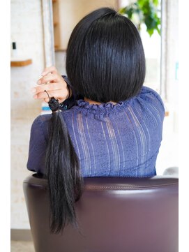 ムゥフ ヘアーアンドアイラッシュ(mouf hair&eyelash) ヘア ドネーション