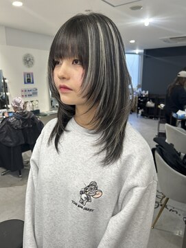 キング 枚方店(K!ng) 縮毛矯正髪質改善ハイライトレイヤーカット枚方美容室エクステ