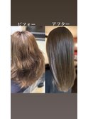 艶髪再生カラー