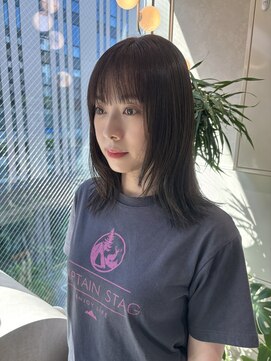 ラピス 福岡天神店(Lapis) オリーブカラー/艶髪/カラー/トリートメント/カット