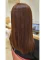 e.m.a プレミアムビューティーサロン 栄駅店(e.m.a PREMIUM BEAUTY SALON)&nbsp;美縮毛矯正後。ドライヤーのみ仕上げた状態です。