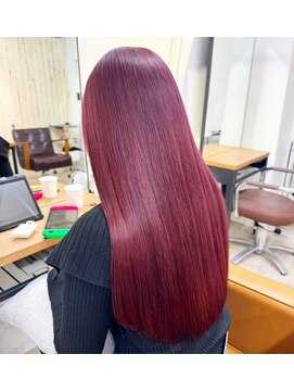 イルームバイリンクス 大宮(ILLUME by LINKTH) ダブルカラー/カシスピンク/ピンク/ボルドーカラー/艶髪/大宮