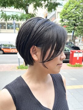 ラボー ノースプラザ店(LA'BO) 【LA'BO三浦】前下がり小顔ショート