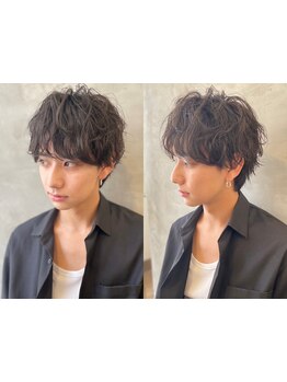 ナチュラル～トレンドをおさえた《メンズカット＆メンズパーマ》が人気。