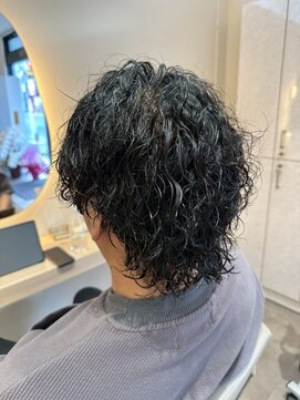 ルーチェココ ブラン(Lu'ce coco blanc) ナチュラル×フェザーパーマ