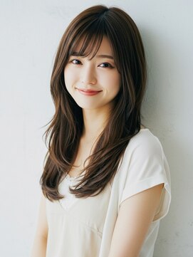 ガーディナ(Gardina) レイヤーカット チョコレートブラウン 艶髪 20代 くびレイヤー