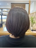 ひし形ショートボブ