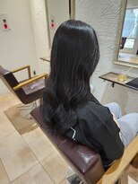 アルメリア 池袋(Arumeria) 黒染めなし ダークグレー20代30代大人可愛い大人キレイ髪質改善