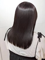 カミラボ(KAMI LABO)&nbsp;セミロング 髪質改善 ストレート トリートメント 黒髪 艶髪