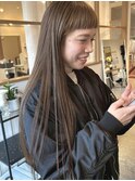 【東大阪布施】透明感アッシュグレージュ