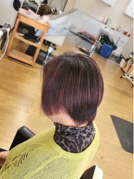 2025年度ラストCOLOR★髪質改善ピンクベージュ