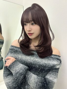 アイトーキョーエス 渋谷(AI TOKYO S) レイヤー/レイヤーカット/渋谷/ラベンダー/ニュアンス