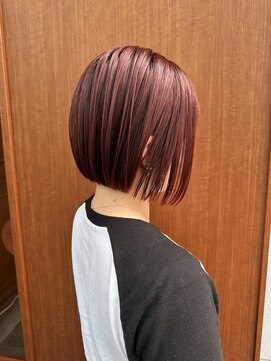 ベンジー 中目黒ii店(benji) ボルドーボブ/stylistフジオカ