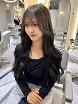 ジーナ 天神(Zina)&nbsp;韓国ヘア/レイヤーカット/顔周りカット/くびれヘア
