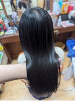ヘアセラピー サラ 北仙台店(hair therapy Sara)&nbsp;40代からの分け目美人、艶まとまり髪質改善ストレート