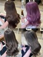 スペックホルダーミミ(Spec Holder mimi) 柔らかい透明感カラーならお任せください!^^