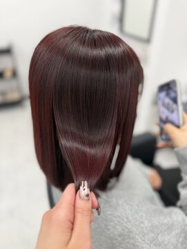 リルフェアリー 磐田店(Li’lFairy) ツヤ感レッドブラウンR8（R）