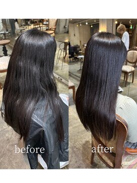 髪質改善と縮毛矯正の専門店 サンティエ(scintiller) 髪質改善/縮毛矯正/美髪/艶髪/弱酸性縮毛矯正/美髪ストレート