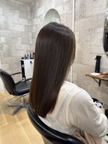 ヘアーリゾートガーデン 浅草 蔵前店(Hair Resort Garden) 【浅草蔵前】#ツヤ感カラー#ブラウンカラー#暗髪カラー