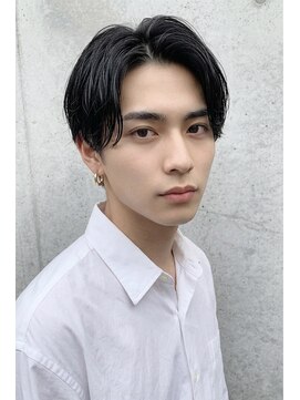 エレマルヤマ(ele maruyama) 刈り上げセンターパート