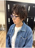 【30代・40代】ショートボブ×ゆるっとパーマ