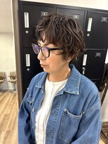 ルル(LuLu by KENJE) 【30代・40代】ショートボブ×ゆるっとパーマ