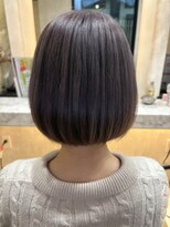 アイル(AILU)&nbsp;王道ボブ×ラベンダーアッシュ