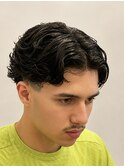 癖毛を活かして、自然に決まる