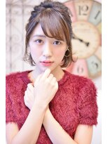 メイズ(MAZE) 【メイズ東中野・鍛原志行】ボブのハーフローポニーテール